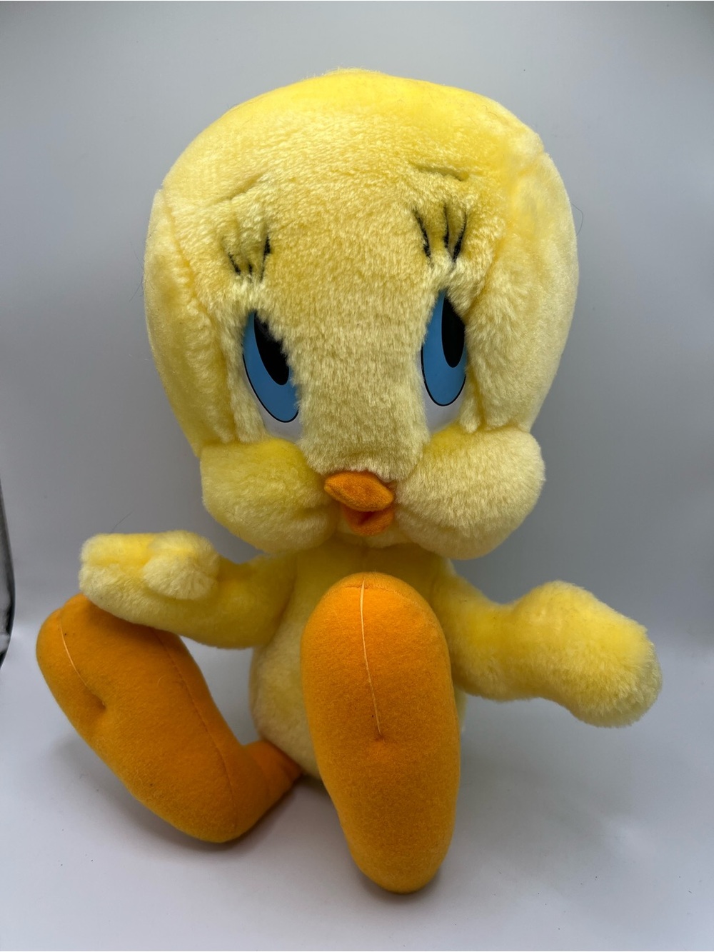 Applause Looney Tunes Talking Tweety Bird Plush Stuffed Animal Toy Sounds 90s